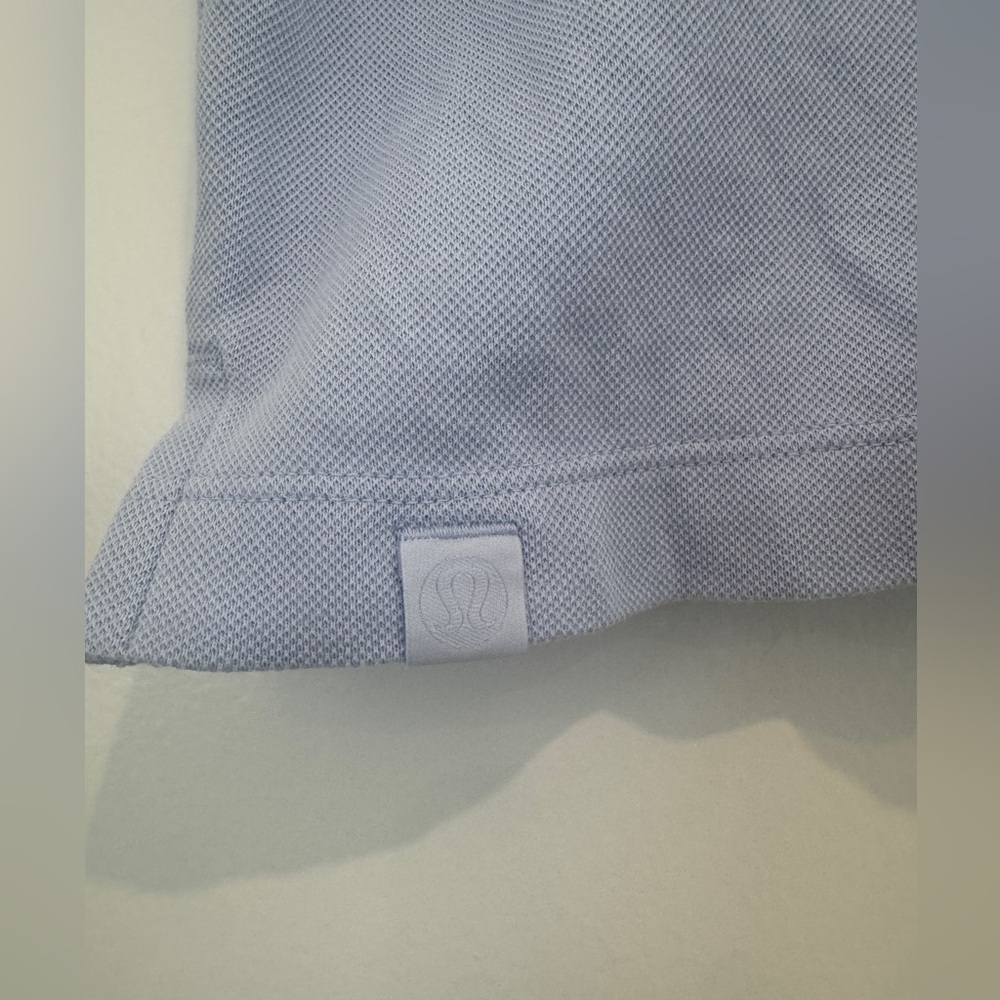 Lululemon Men’s Cotton Blend Polo | XXL | Periwinkle / Light Purple - Picture 3 of 4
